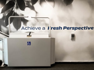 Xpress II in premium office building in downtown Washington DC, USA