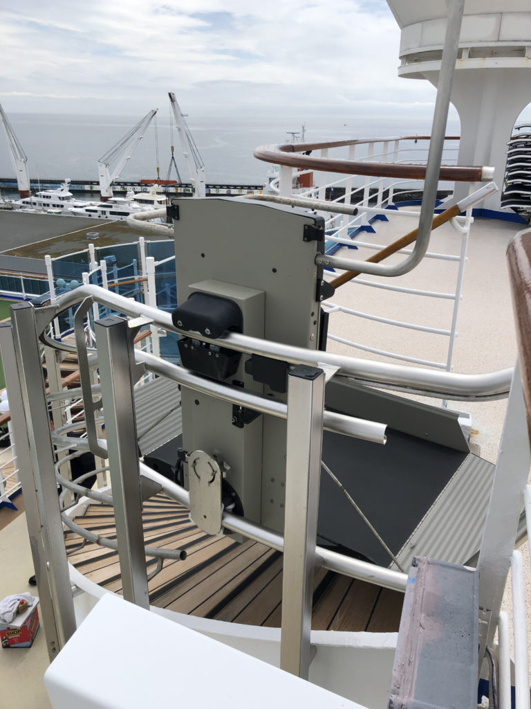 Artira installation on cruise ship