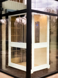 Elvoron Home Elevator installation in Denver, Iowa, USA
