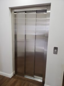 Elvoron Home Elevator installation in residence in Calgary, Canada