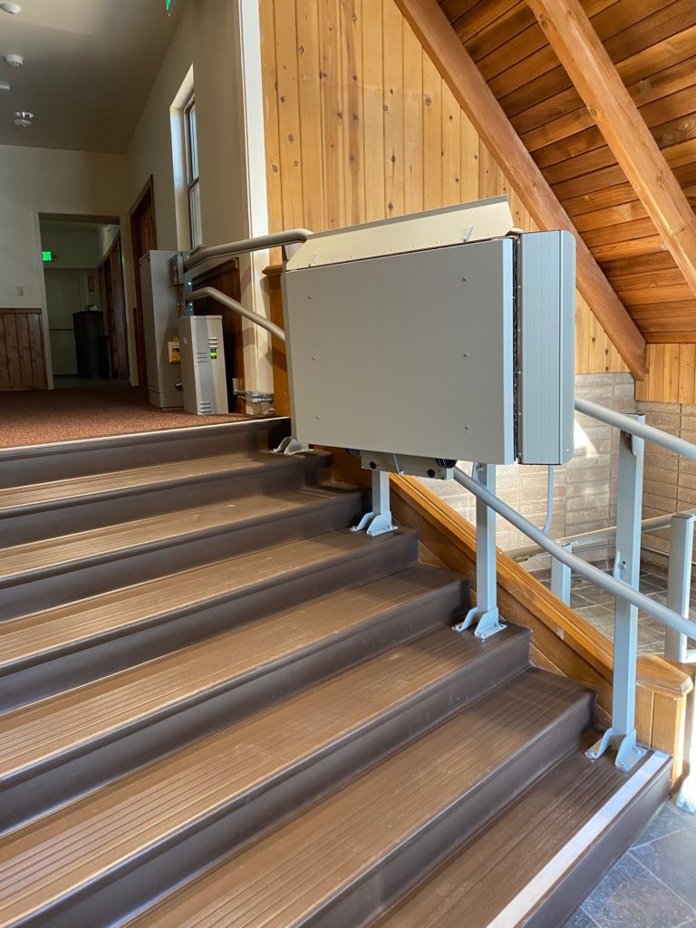 Artira installation at church in Lake Tahoe, California, USA
