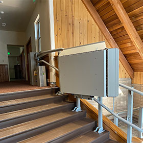 Artira installation at church in Lake Tahoe, California, USA