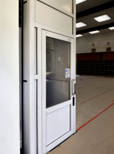 Genesis Enclosure at high school in Stockton, California, USA