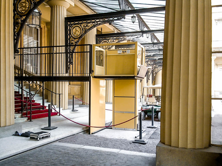 Outdoor OPAL installed at Buckingham Palace in London, UK
