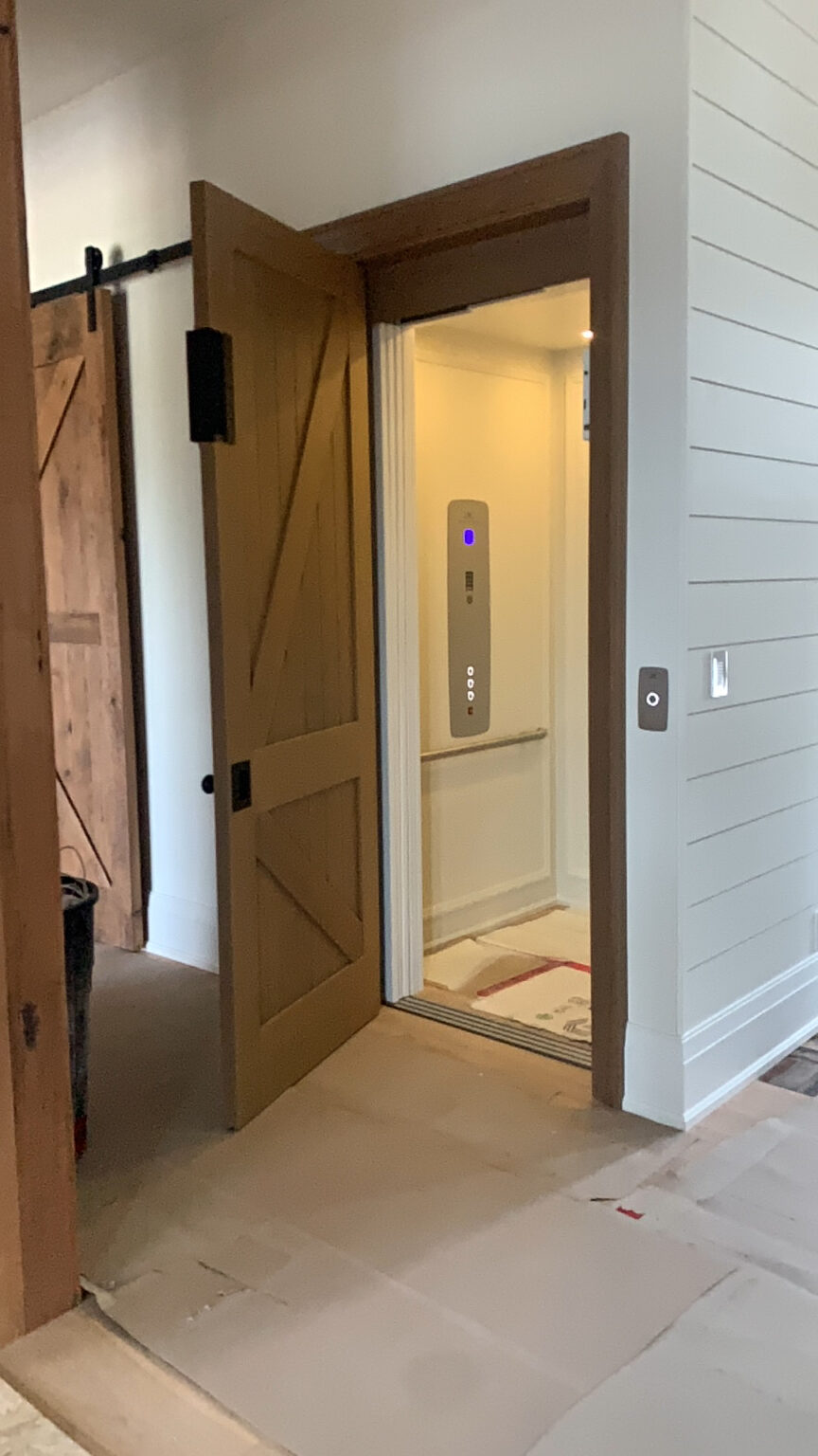 Beautiful Home Elevator installed in Ontario, Canada Garaventa Lift North America